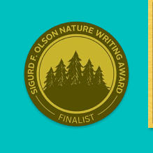 Sigurd F. Olson Nature Writing Award finalist medal