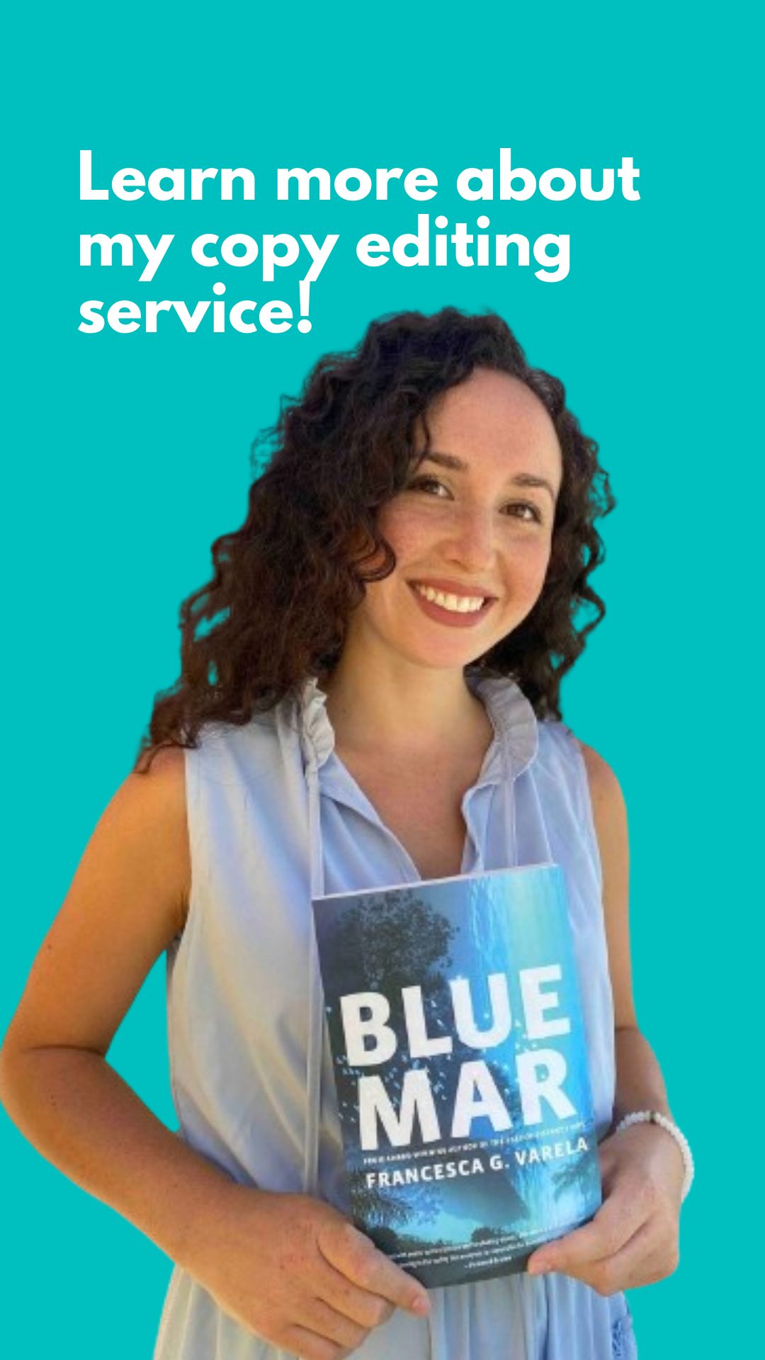 Learn more about Francesca Varela's copy editing service!