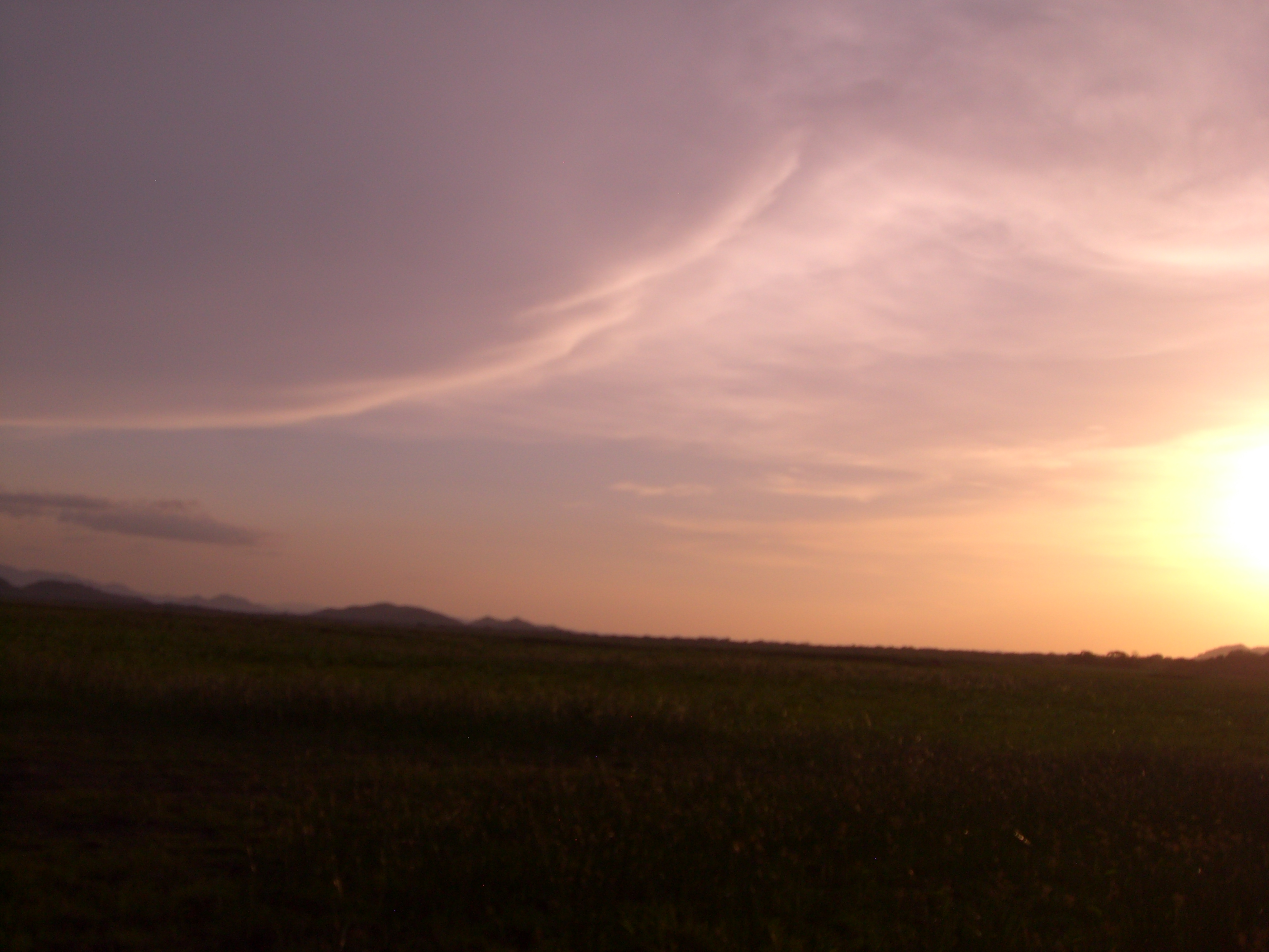 A photo of the sunset by Francesca Varela